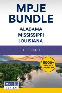 Alabama • Mississippi • Louisiana MPJE Regional Bundle