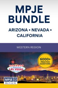 Arizona • Nevada • California MPJE Regional Bundle