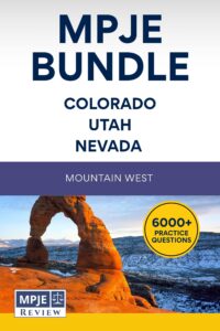 Colorado • Utah • Nevada MPJE Regional Bundle