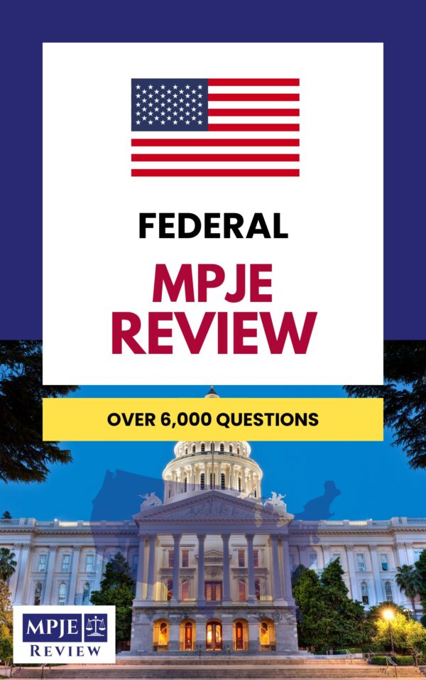 Federal MPJE Question Bank & Full Access