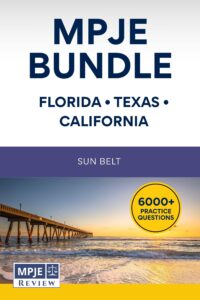 Florida • Texas • California MPJE Regional Bundle
