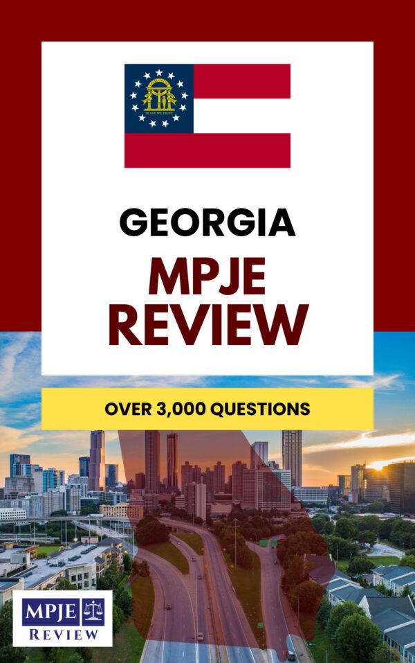 Georgia MPJE Question Bank & Full Access