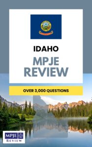 Idaho MPJE Question Bank & Full Access