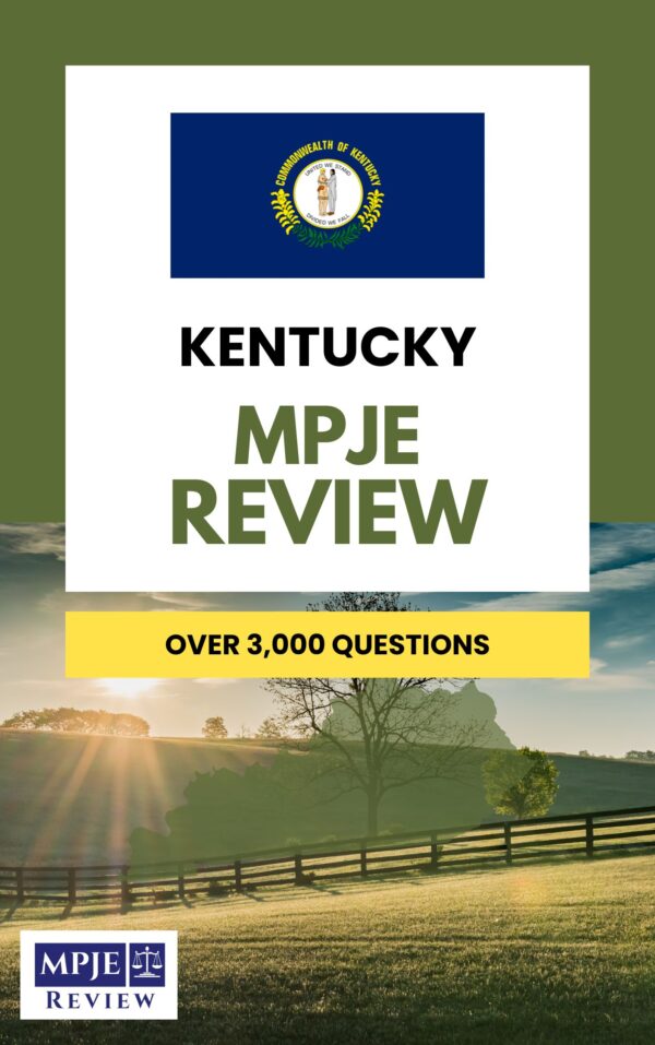 Kentucky MPJE Question Bank & Full Access