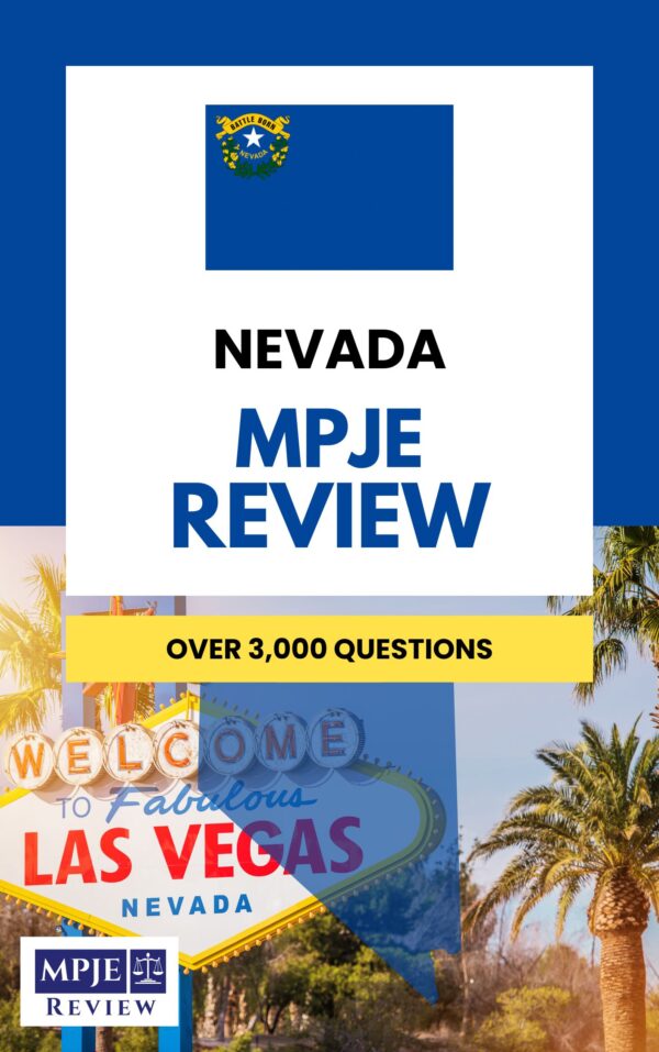 Nevada MPJE Question Bank & Full Access