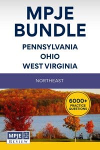 Pennsylvania • Ohio • West Virginia MPJE Regional Bundle