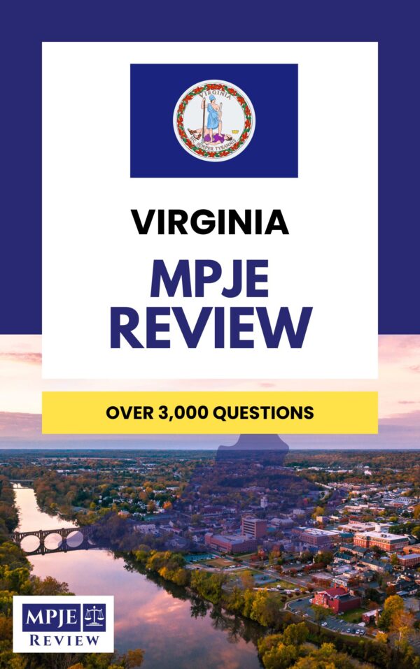 West Virginia MPJE Question Bank & Full Access