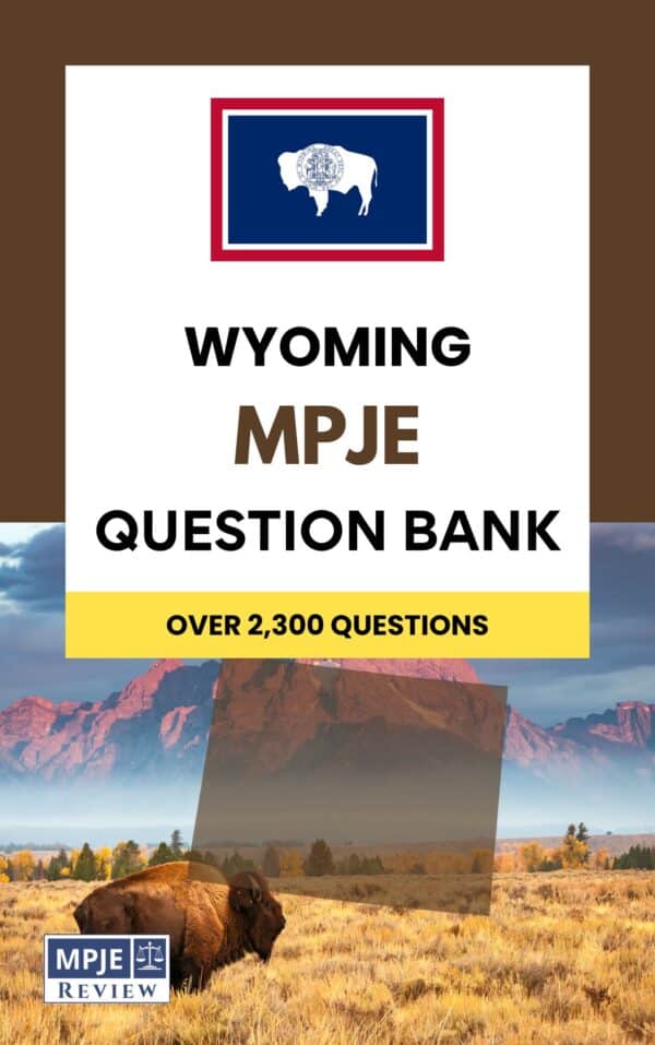 Wyoming MPJE Question Bank & Full Access