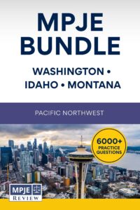 Washington • Idaho • Montana MPJE Regional Bundle
