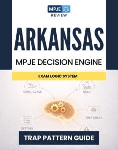 Arkansas MPJE Decision Engine & Trap Guide