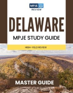 Delaware MPJE Study Guide