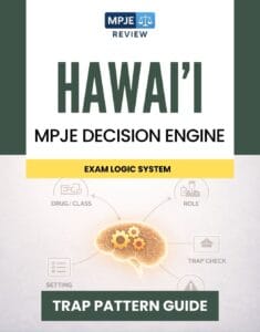 Hawaii MPJE Decision Engine & Trap Guide