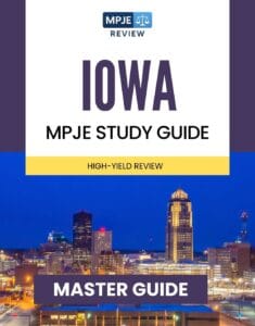 Iowa MPJE Study Guide