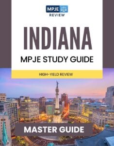 Indiana MPJE Study Guide