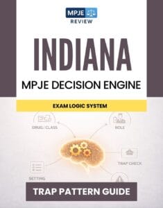 Indiana MPJE Decision Engine & Trap Guide