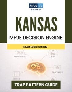 Kansas MPJE Decision Engine & Trap Guide