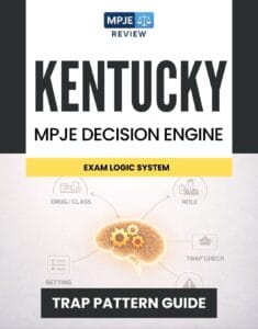 Kentucky MPJE Decision Engine & Trap Guide