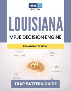 Louisiana MPJE Decision Engine & Trap Guide