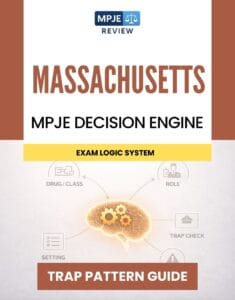 Massachusetts MPJE Decision Engine & Trap Guide