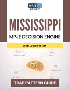 Mississippi MPJE Decision Engine & Trap Guide
