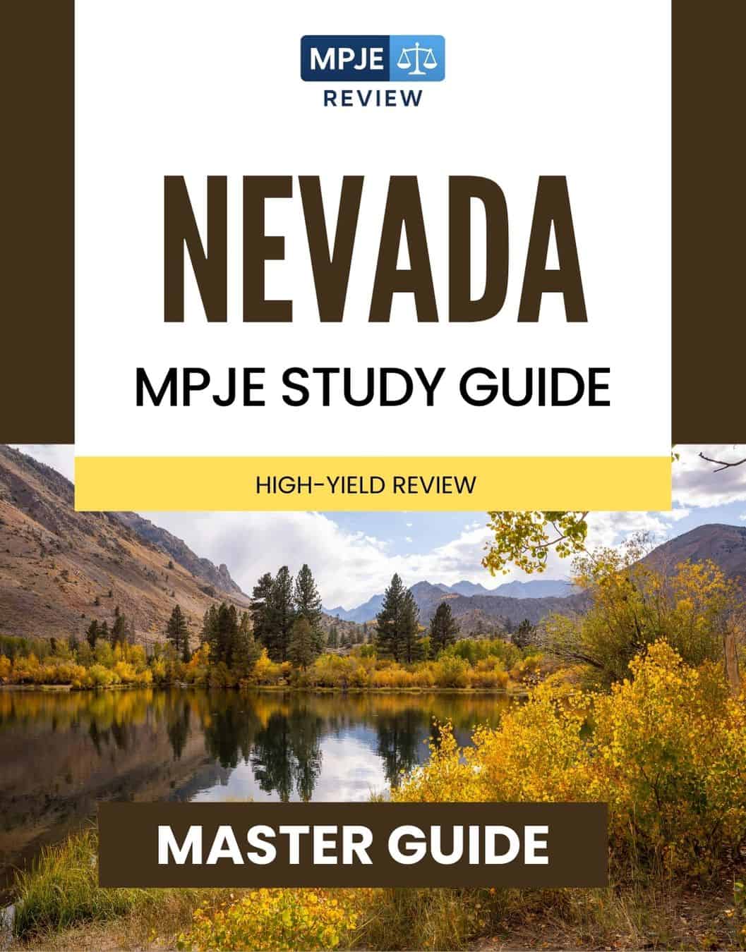 Nevada MPJE Study Guide