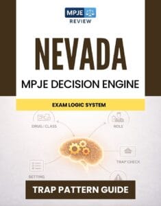 Nevada MPJE Decision Engine & Trap Guide