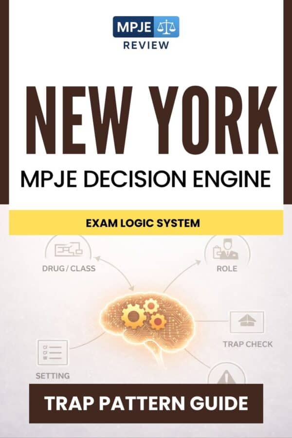 New York MPJE Decision Engine & Trap Guide