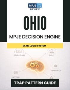 Ohio MPJE Decision Engine & Trap Guide