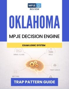 Oklahoma MPJE Decision Engine & Trap Guide