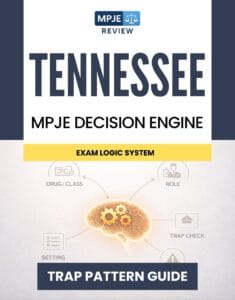 Tennessee MPJE Decision Engine & Trap Guide