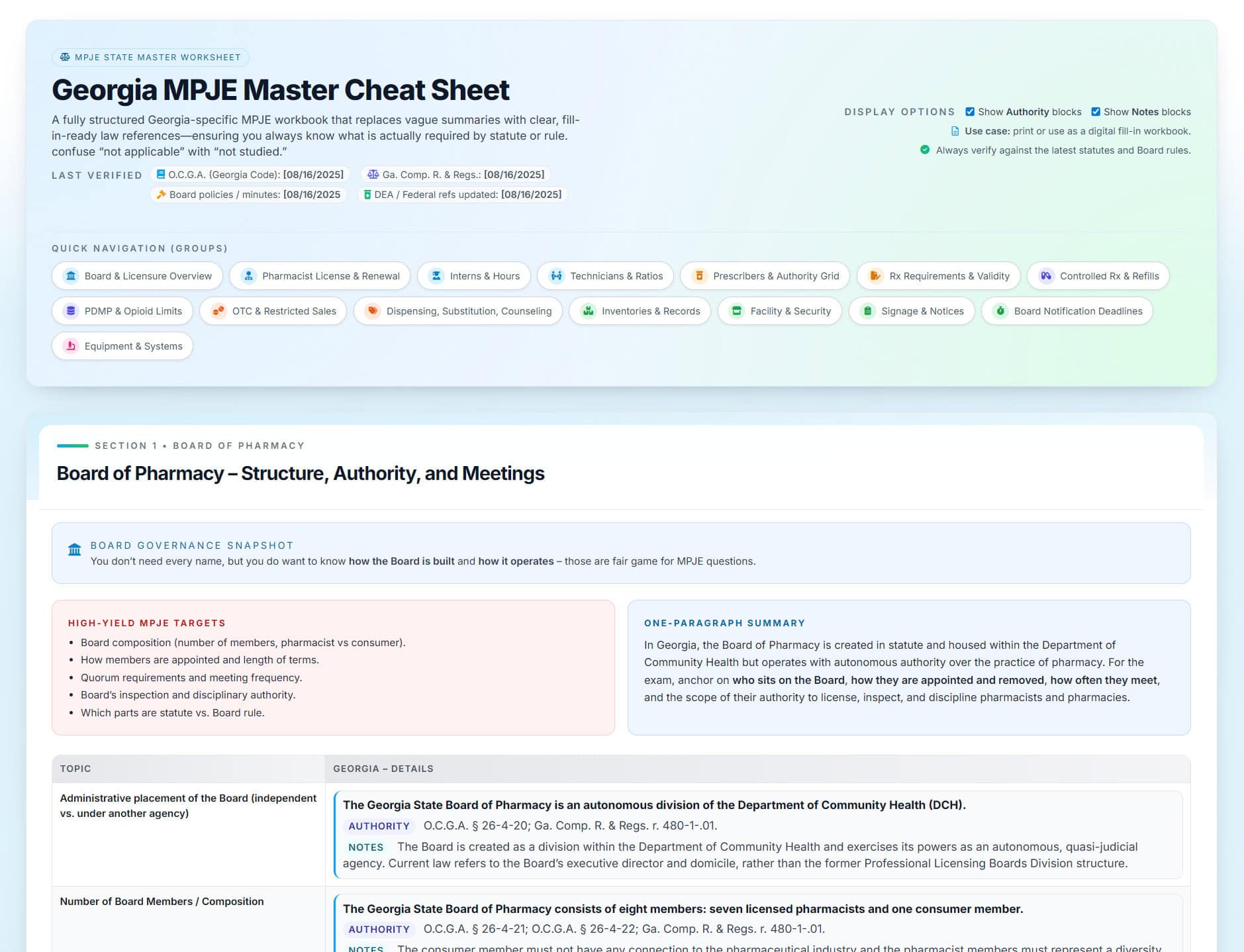 MPJEReview timed exam interface